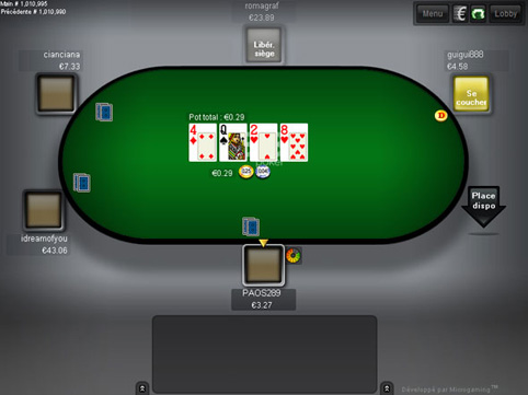 table 888 poker