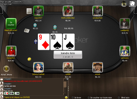 table titan poker