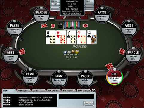 table betclic poker room